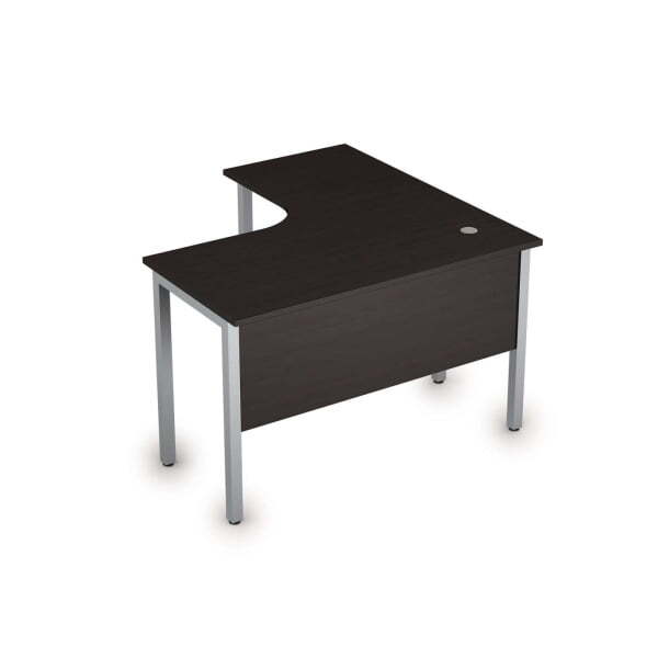 Стол письменный на металлокаркасе лев одиночная опора заказывается отдельно Стиль 2МД.128 1200x1200x (ВенгеСерый)