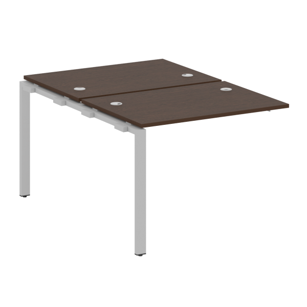 Проходной наборный элемент рабочей станции Metal System Style БП.ПРС-СП-2.1 1000x1475x750 (Венге Цаво/Серый металл)