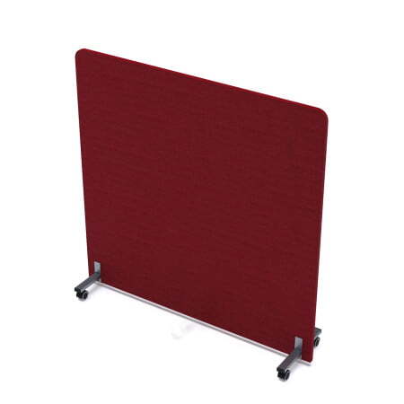 Акустическая мобильная перегородка SOFTOffice 011.МП.1414 1400x377x1400 (Red)