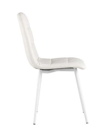 Стул Oliver экокожа белый белые ножки (Стул Oliver белый)
