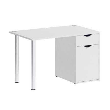 Стол письменный VR.SP-3-118.1 1180x720x750 (Белый Бриллиант)