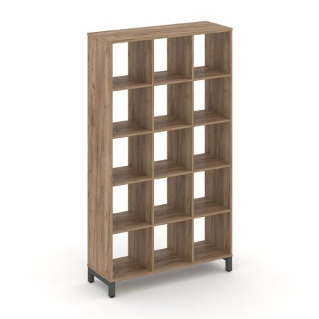 Каркас стеллажа 5 ярусов SN.KS-530 (1121х400х1982) (Дуб Табак/Металл Антрацит)