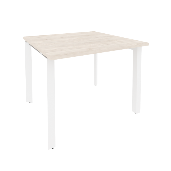 Стол переговорный Onix O.MP-PRG-1.1 980x980x750 (Денвер Светлый/Белый Металл)