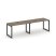 Рабочая станция 1 сторонняя SN-5O.ORS-012 (2360х700х750) (Тиквуд Светлый/Металл Антрацит)