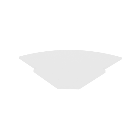 Полка для угловой секции Riva А.РС-5.1 815x815x22 (Белый)