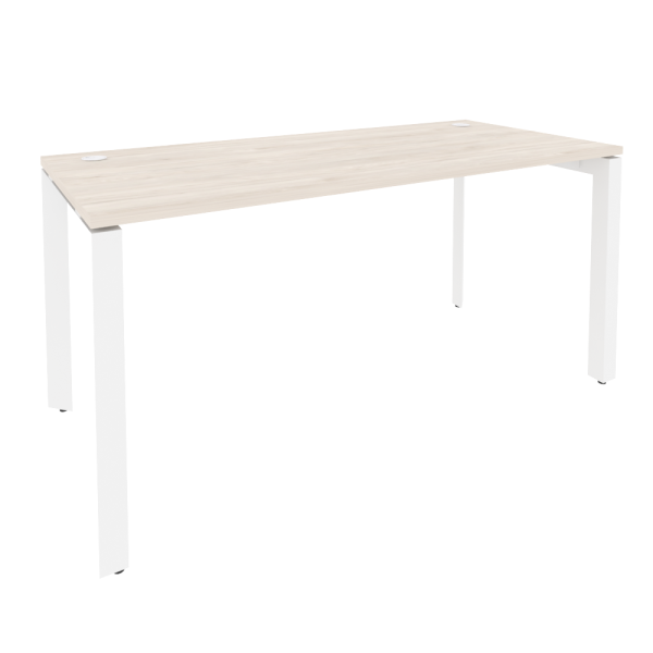 Стол рабочий на П-образном м/к Onix O.MP-SP-4.7 1580x720x750 (Денвер Светлый/Белый Металл)
