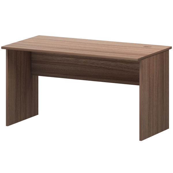 Стол с кабель каналом справа Арго А-003.К.ПР 1400x730x760 (Темный шимо)