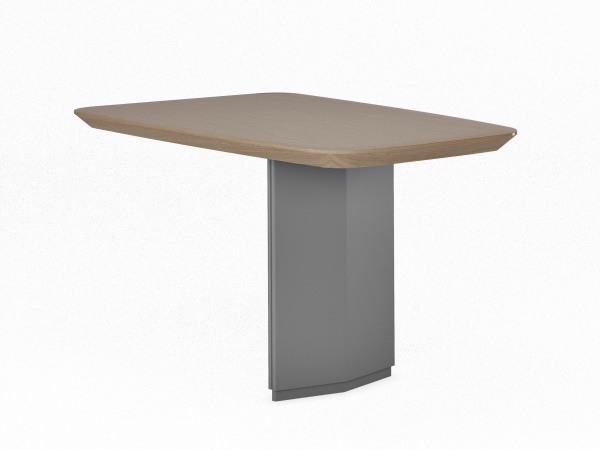 Стол брифинг FOSTER (1300х800х760) (Шпон Серебряная жемчужина TA21)