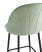 Стул полубарный Логан велюр фисташковый (Стул полубарный Логан фисташковый)