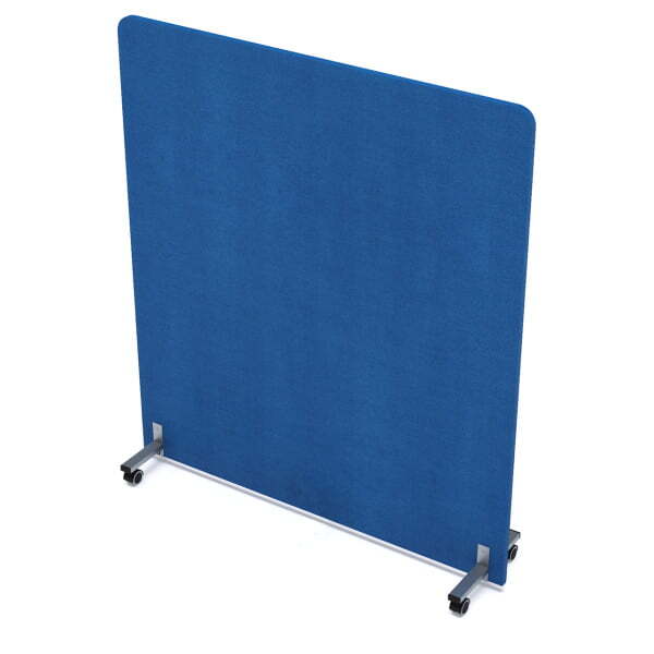 Акустическая мобильная перегородка SOFTOffice 011.МП.1316 1400x377x1600 (Indigo)
