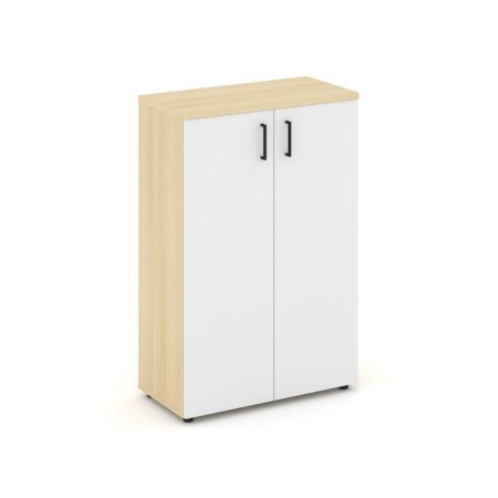 Шкаф средний широкий SN.STS.E-204 (796х400х1203) (Акация Лорка/Белый)