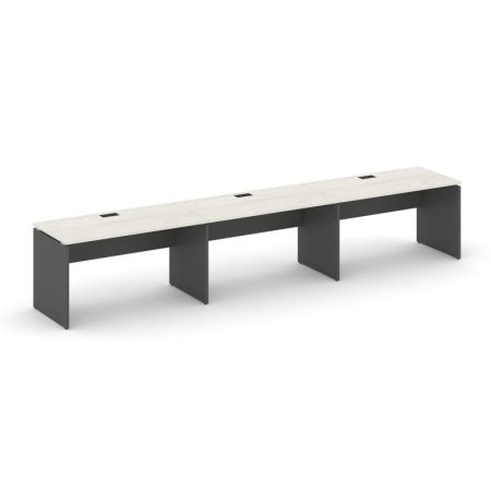 Рабочая станция 1 сторонняя SN-D.ORS-044 (4740х700х750) (Дуб Наварра/Антрацит)