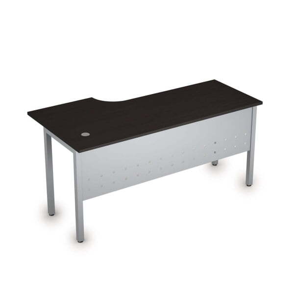 Стол письменный на металлокаркасе прав Стиль 2МК.146 1600x800x750 (ВенгеСерый)