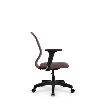 Кресло для руководителя Метта SU-Mr-4(Vivaldi)/подл.200/осн.005 (Темно-розовый)