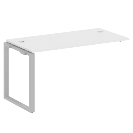 Проходной наборный элемент рабочей станции Metal System Style БО.ПРС-СП-1.3 1400x720x750 (Белый/Серый металл)