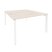 Рабочая станция на П-образном м/к Onix O.MP-D.RS-2.3.8 1380x1635x750 (Тиквуд Темный/Белый Металл)