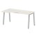 Стол криволинейный левый Metal System Style БА.СА-1 Л 1600x900x750 (Дуб Наварра/Серый металл)