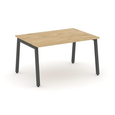 Стол переговорный SN-5A.SPRG-003.3 (1380х980х750) (Тиквуд Светлый/Металл Антрацит)