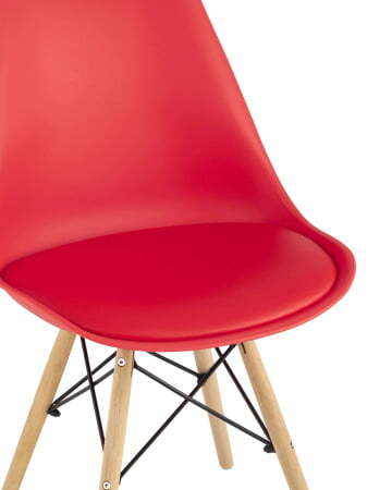 Стул Eames Soft красный (Стул Freames красный)
