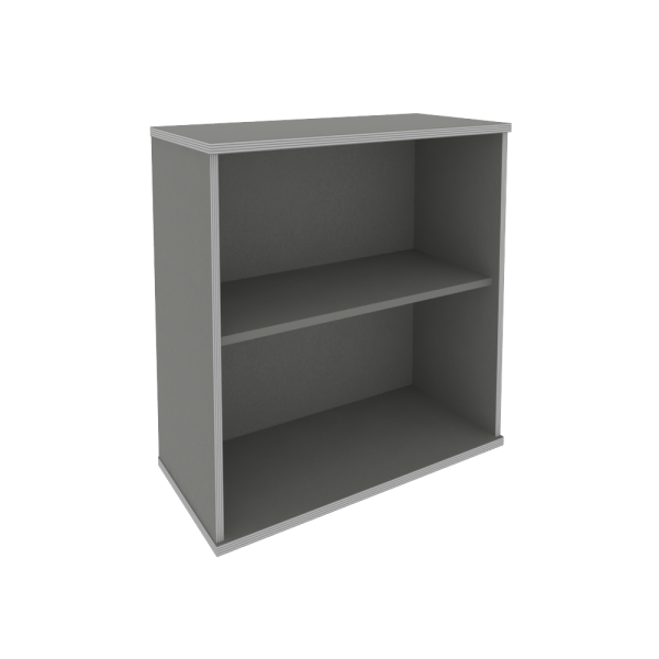 Стеллаж Riva А.СТ-3 770x365x828 (Клен-Металлик)