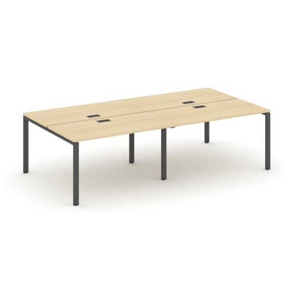 Рабочая станция 2-х сторонняя SN-6P.DRS-041 (1960х1432х750) (Акация Лорка/Металл Антрацит)