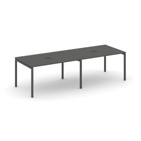 Стол переговорный SN-4P.SPRG-013 (2760х980х750) (Антрацит/Металл Антрацит)