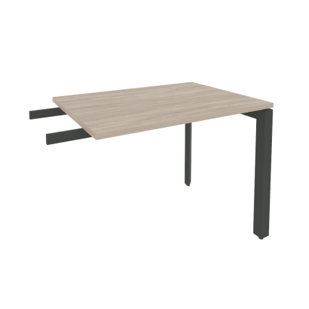 Брифинг-приставка на П-образном м/к Onix O.MP-BR-9 980x720x750 (Дуб Аттик/Черный металл)