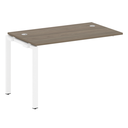 Проходной наборный элемент рабочей станции Metal System Style БП.ПРС-СП-1.2 1200x720x750 (Вяз/Белый металл)