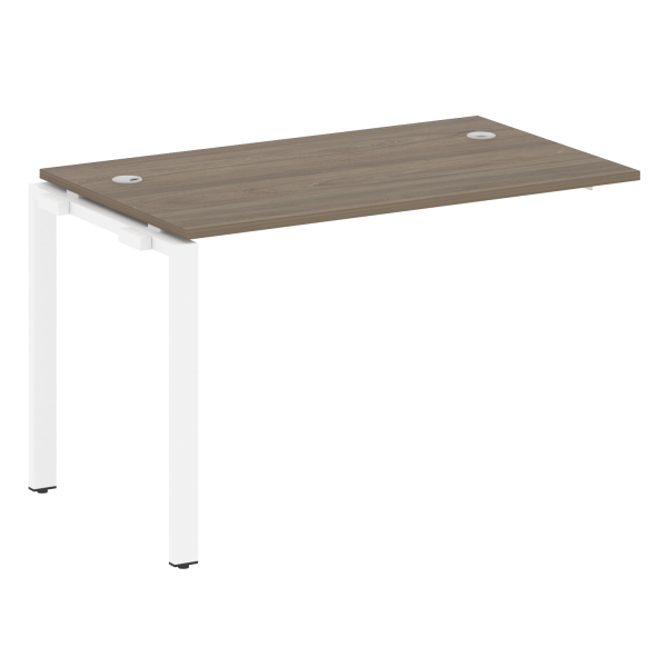 Проходной наборный элемент рабочей станции Metal System Style БП.ПРС-СП-1.2 1200x720x750 (Вяз/Белый металл)