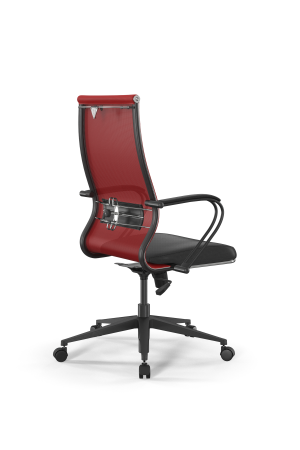 Кресло для руководителя Метта Sit 10 B2-163K - T+Extra /Km00/Wm12/K3bL(M09.B11.G19.W02) (Красный | Черный)