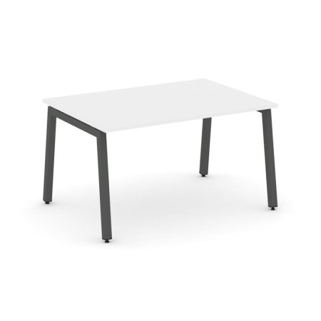 Стол переговорный SN-5A.SPRG-003.3 (1380х980х750) (Белый/Металл Антрацит)