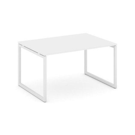 Стол переговорный SN-4O.SPRG-003.3 (1380х980х750) (Белый/Металл Белый)