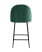 Стул полубарный Логан велюр зелёный (Стул полубарный Логан зеленый)