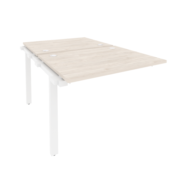 Наборный элемент рабочей станции на м/к Onix O.M-2.NRS-1.8 980x1635x750 (Денвер Светлый/Белый Металл)