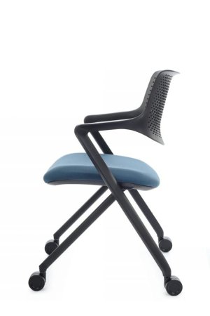 Кресло Dream-F D2202-2 Черный/Синий (Черный/Синий)