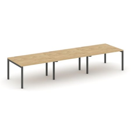 Стол переговорный SN-5P.SPRG-054.3 (4740х1180х750) (Тиквуд Светлый/Металл Антрацит)