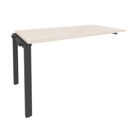 Наборный элемент рабочей станции на П-образном м/к Onix O.MP-1.NRS-3.7 1380x720x750 (Денвер Светлый/Черный металл)