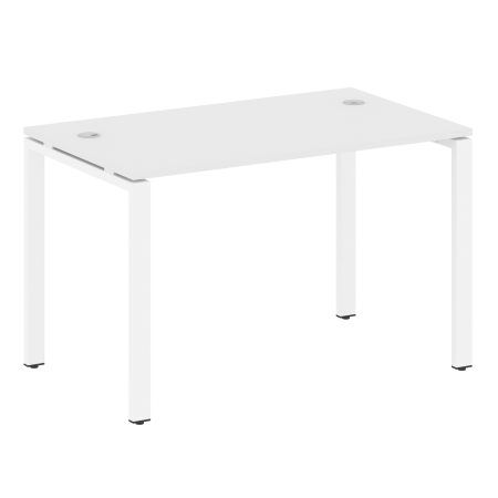 Стол письменный Metal System Style БП.СП-2 1200x720x750 (Белый/Белый металл)