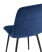Стул Oliver велюр тёмно-синий (Стул Oliver темно-синий)