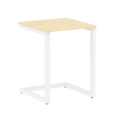 Компьютерный стол VR.SP-2-58 580x600x750 (Клен/Белый Металл)
