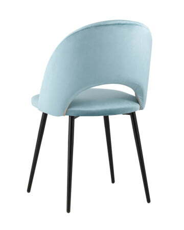 Стул Меган велюр пыльно-голубой (Стул Меган пыльно-голубой)