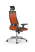 Кресло для руководителя Метта Sit 10 B2-160D - X2+Extra /Km39/Wm12/D03P/H3mL-2D(M09.B22.G18.W02) (Черный | Оранжевый)