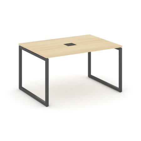 Стол переговорный SN-4O.SPRG-003 (1380х980х750) (Акация Лорка/Металл Антрацит)