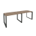 Рабочая станция на О-образном м/к Onix O.MO-RS-2.2.7 2360x720x750 (Тиквуд Темный/Белый Металл)