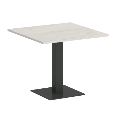Стол квадратный VR.SP-5-90.2 900x900x750 (Дуб Наварра/Антрацит Металл)