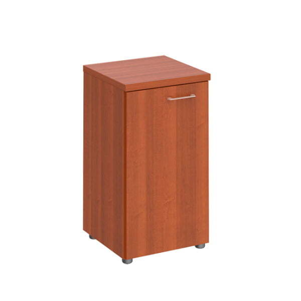 Шкаф для документов узкий низкий закрытый Патриот ПТ 753 460x460x820 (Миланский орех)