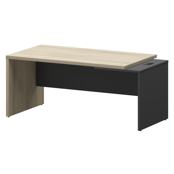 Стол руководителя правый Кортез KZ-18R 1800x900x750 (Кронберг/Графит)