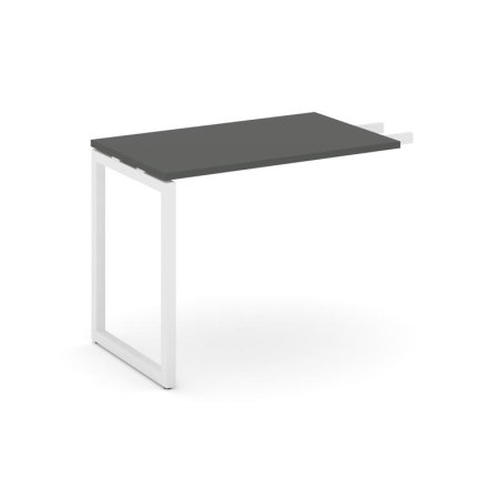 Брифинг-приставка SN-4O.BR-002 (780х600х750) (Антрацит/Металл Белый)