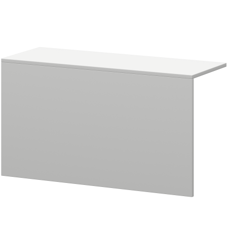Накладка для стойки Ресепшн А-653 1010x380x560 (Белый)