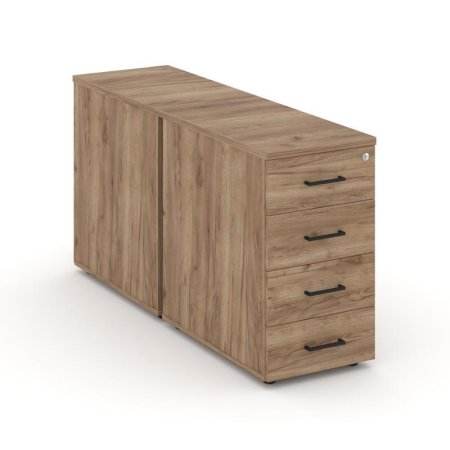 Тумба опорная/приставная SN.TOP-012 (416х1432х750) (Дуб Табак)